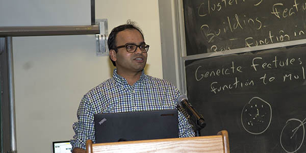 Prof. Devavrat Shah thanked the awards committee chairs and introduced each awardee and associated faculty advisor.