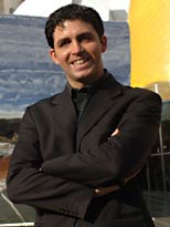 Manolis Kellis photographed by Donna Coveney, August 2009