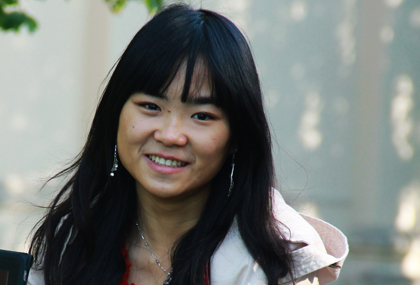 EECS graduate student Lily Yu
