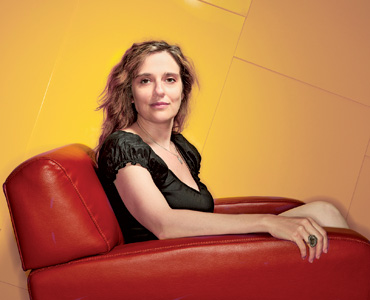 Regina Barzilay teaches computers to understand everyday language—starting with the instruction manual for the game Civilization. <br>Photo: Jason Grow for Bloomberg Businessweek