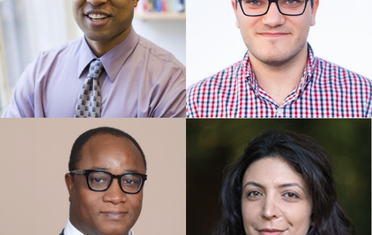 From top left moving clockwise: Cullen Buie, Gabriele Farina, Farnaz Niroui, Ericmoore Jossou